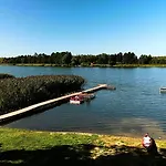 Lodge Resort-15m Od Brzegu,prywatna Plaza,widok Na Jezioro,wi-fi