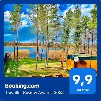 Alojamento de Turismo Selvagem Resort-bon Turystyczny,15m Od Brzegu,widok Na Jezioro,ogrzewanie,wi-fi Makosieje