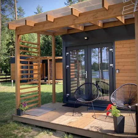 Resort-komfortowy 15m Od Jeziora,widok Na Jezioro,ogrzewanie,wi-fi Lodge *