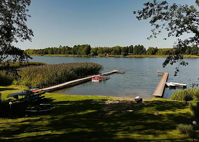 Resort-15m Od Brzegu,prywatna Plaza,widok Na Jezioro,wi-fi * Makosieje