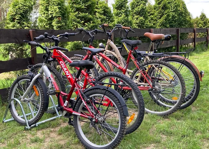 Деревянный коттедж Resort-15m Od Brzegu,prywatna Plaza,widok Na Jezioro,wi-fi Makosieje